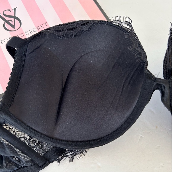 VICTORIAS SECRET VERY SEXY RING HARDWARE PUSH UP BRA SIZE 36C NWOT - Picture 13 of 16